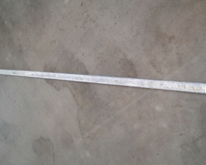 MBM leg 3000mm galv. M&M